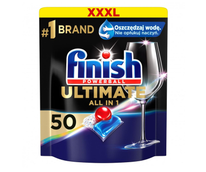 Akcesoria do zmywarek FINISH Kapsułki Ultimate All-in-1 50 szt. Fresh